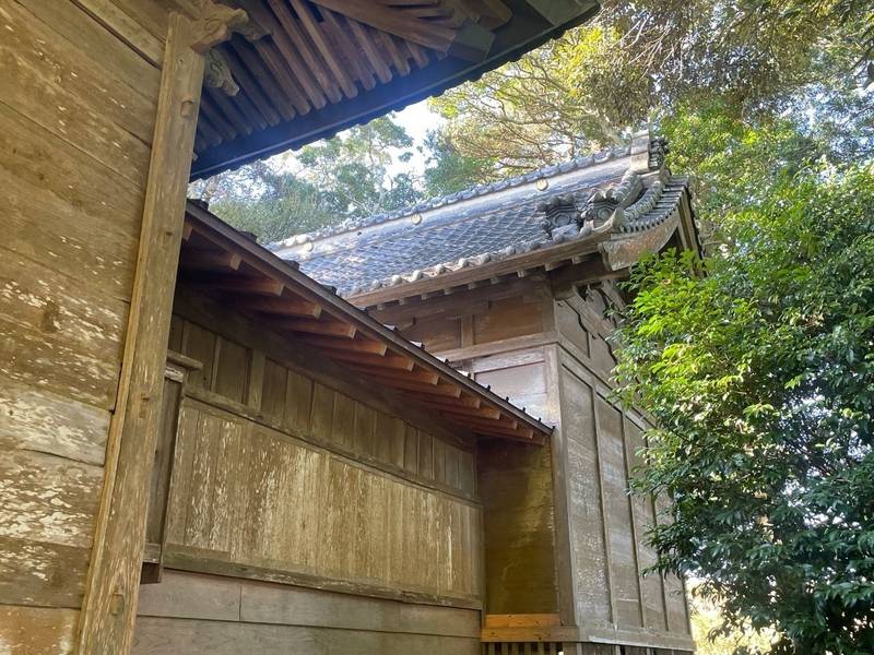 子安神社,千葉県南房総市和田町海発716