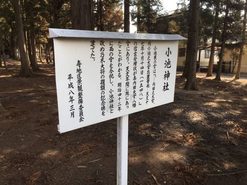 小池神社,長野県松本市寿小赤東の宮710