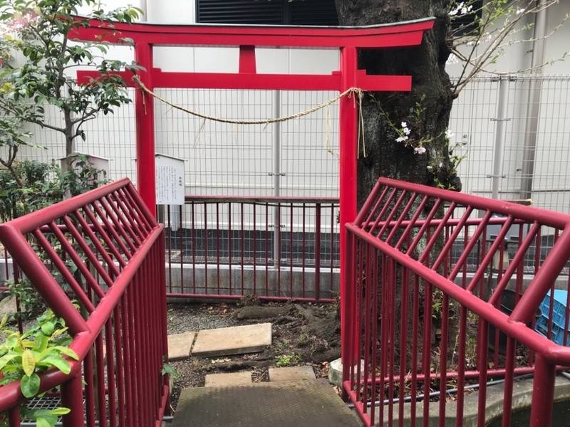 谷畑辯財天,東京都目黒区自由が丘1-15-19