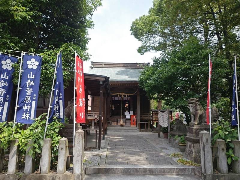 山崎菅原神社,熊本県熊本市中央区桜町1-18