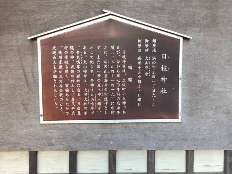 日枝神社,静岡県浜松市中区広沢1-9-3