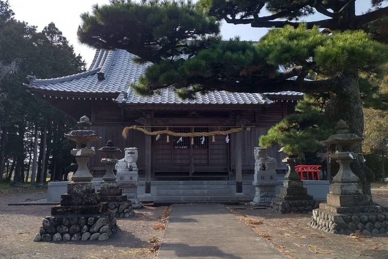 下江留八幡宮,静岡県焼津市下江留2085-2