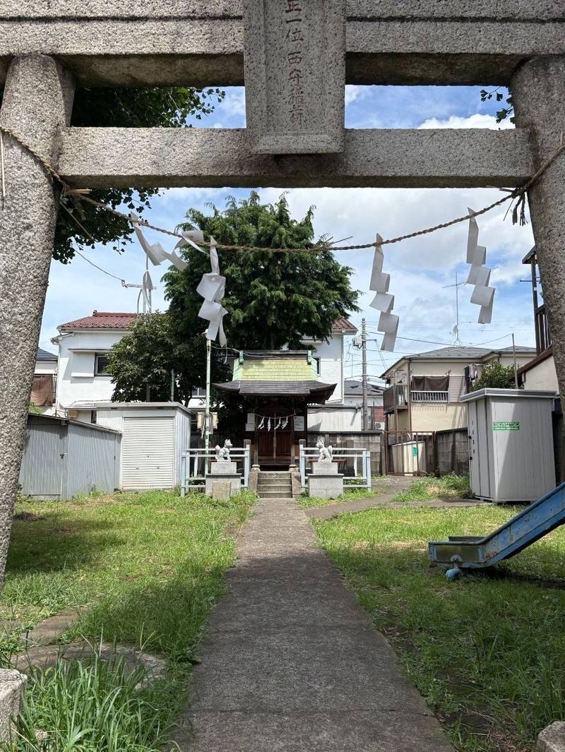 西守稲荷神社,東京都大田区田園調布1丁目26