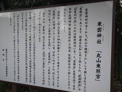 東雲神社   (丸山東照宮),見どころ,流離う風