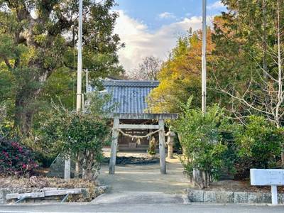 窪田神社,見どころ,を神