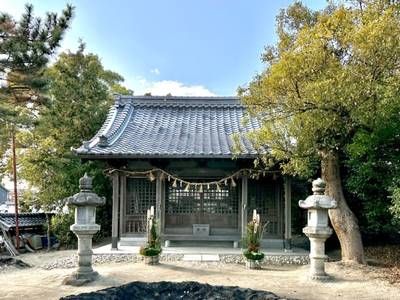 窪田神社,見どころ,を神