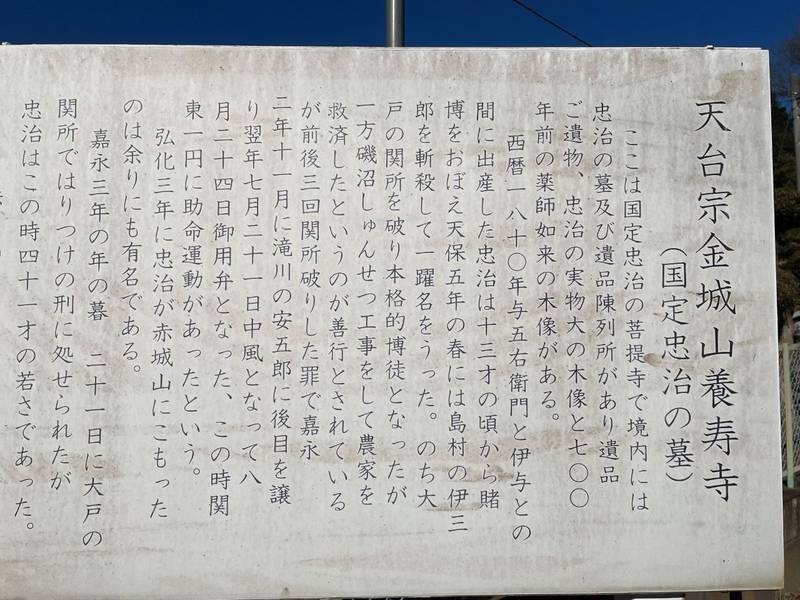 養寿寺,群馬県伊勢崎市国定１－１２４７