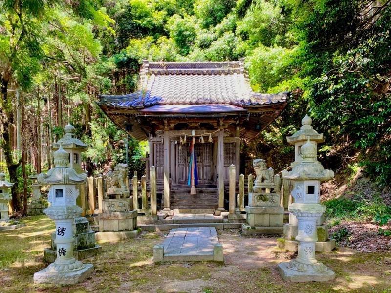 甘櫟前神社,滋賀県長浜市高月町西阿閉1829