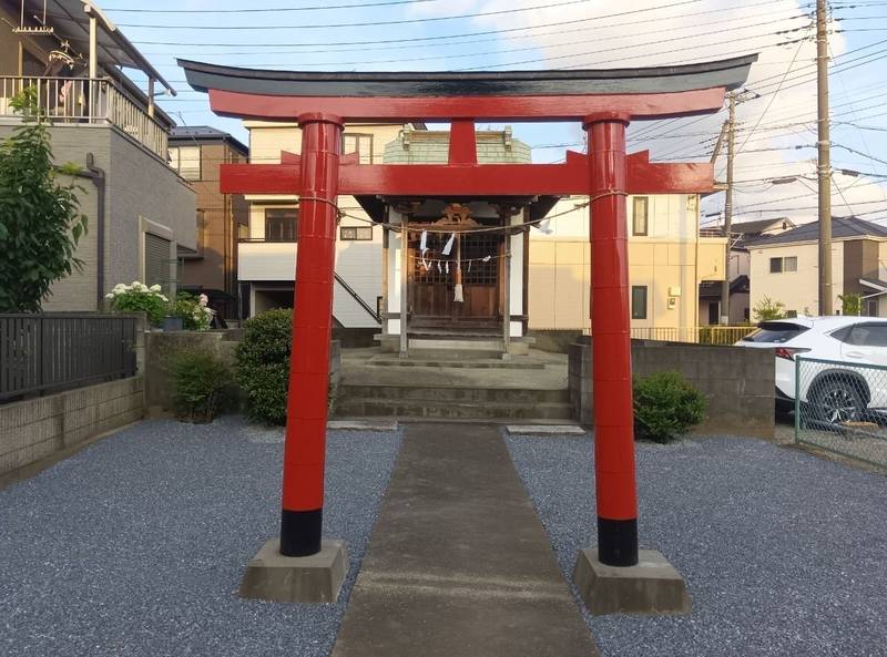 上根胡録天神社,埼玉県草加市稲荷4-36-1