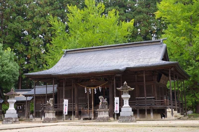 鮎貝八幡宮の御朱印
