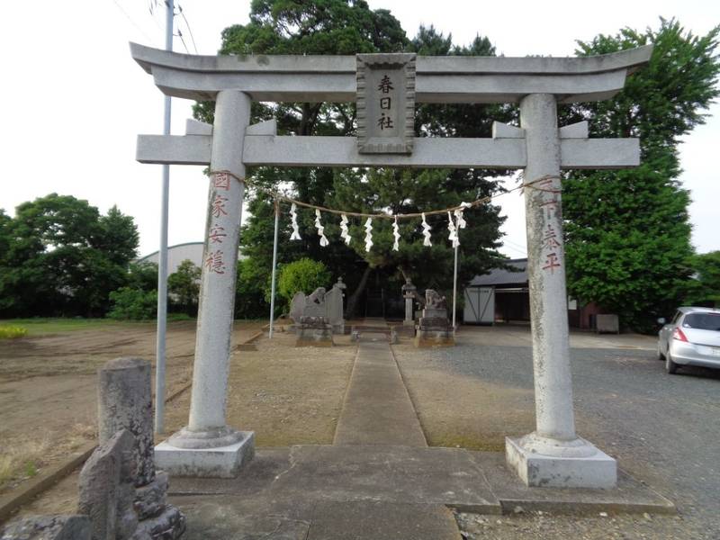 半割春日神社,埼玉県吉川市半割341