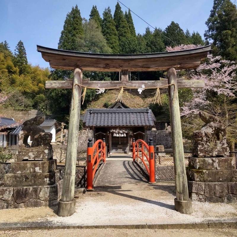 赤秦神社,島根県雲南市加茂町大竹676