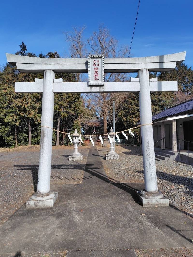 横見神社    (吉見町御所),埼玉県比企郡吉見町御所1