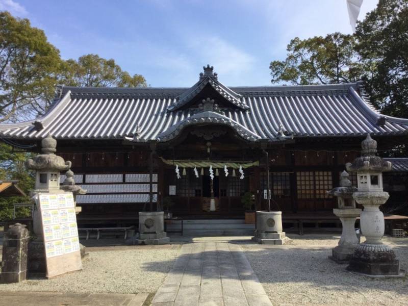 榺神社 御朱印 高松市 香川県 Omairi おまいり