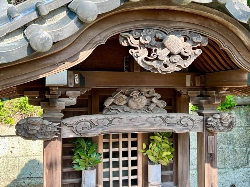 名越大黒堂,神奈川県鎌倉市大町4-4