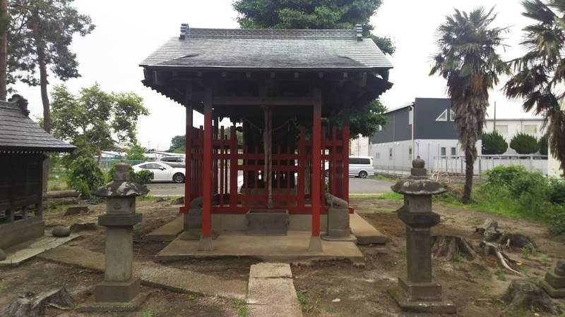 白狐稲荷神社  (青柳稲荷神社),埼玉県草加市青柳8-49