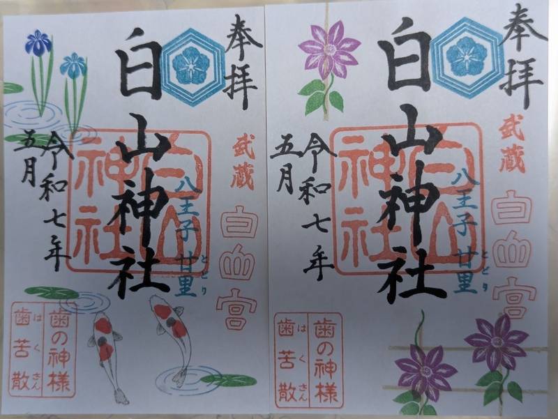 白山神社 (廿里),東京都八王子市廿里町48-1