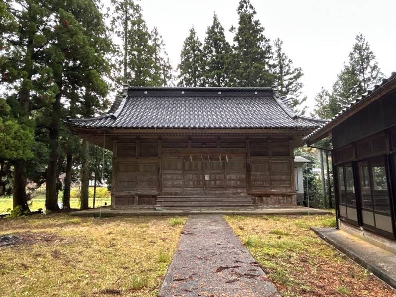 五所神社,新潟県佐渡市下川茂