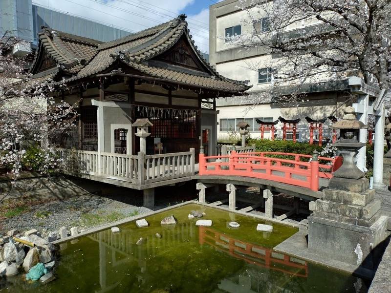 誕生水弁財天社,京都府京都市南区八条町509-2