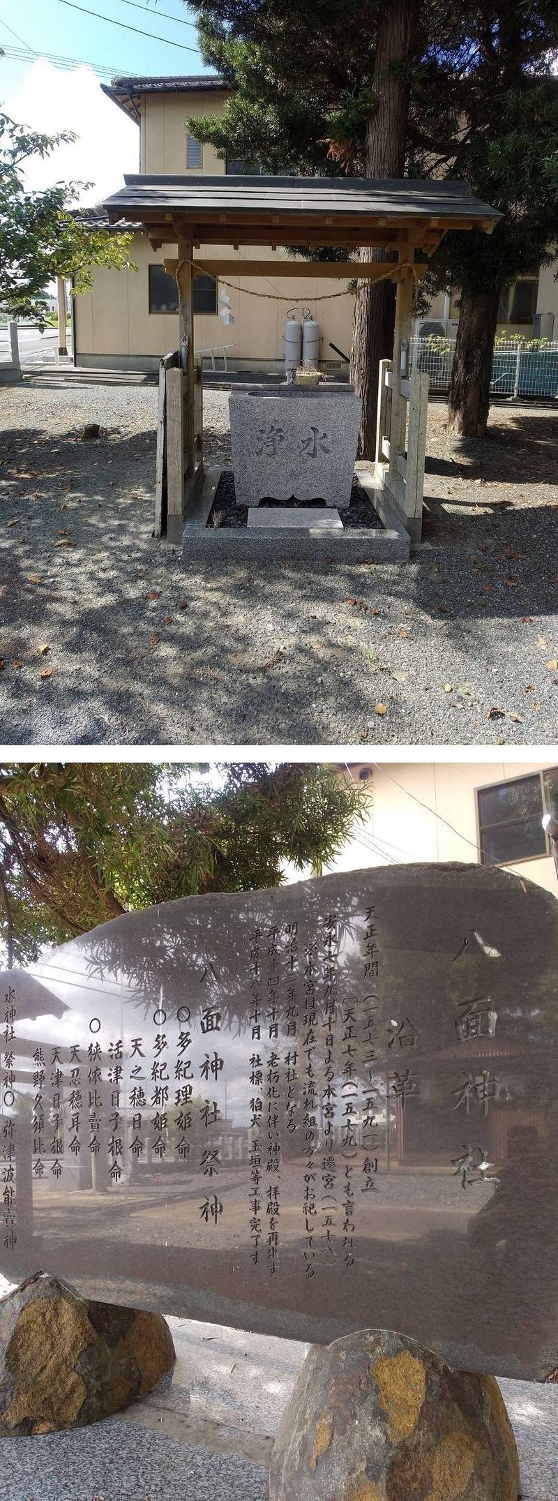 八面神社,静岡県袋井市中８９２
