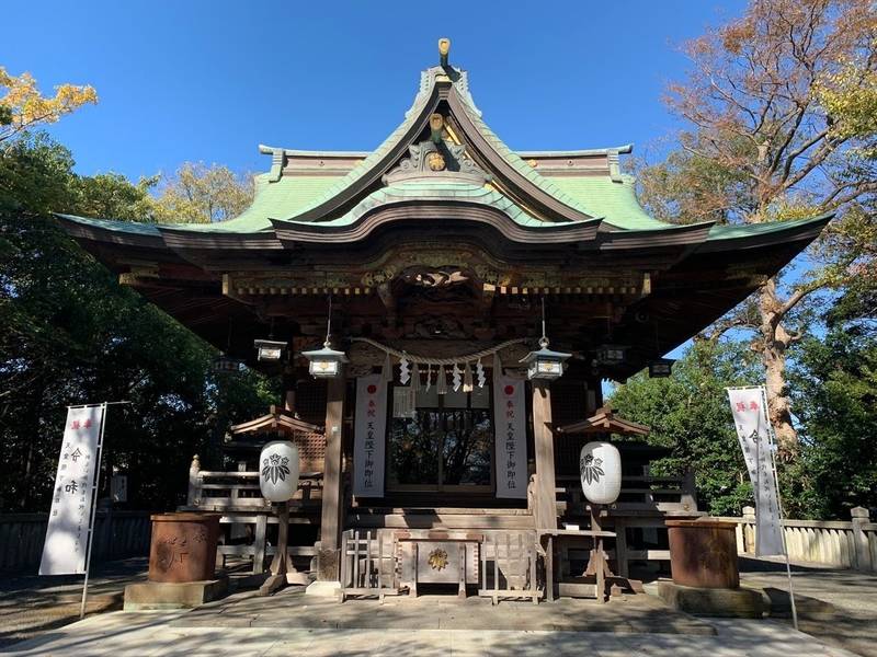 相州藤沢白旗神社,神奈川県藤沢市藤沢2-4-7