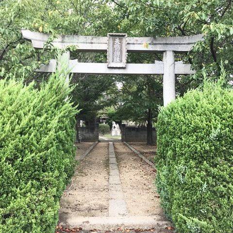天鴨神社,岡山県岡山市中区長岡