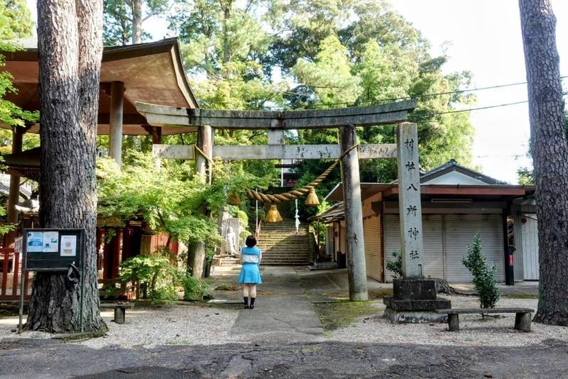 八所神社,愛知県岡崎市真福寺町字薬師山一番地