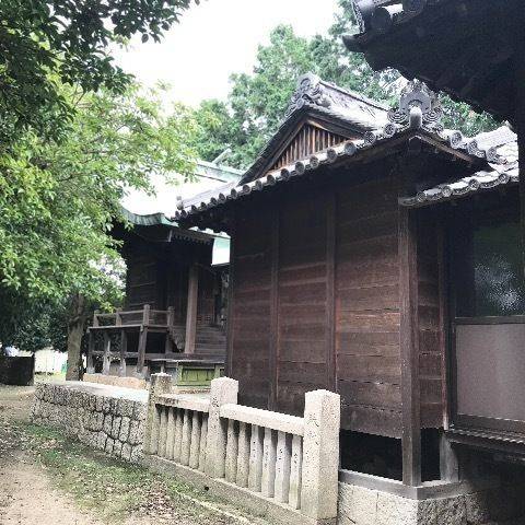 天鴨神社,岡山県岡山市中区長岡