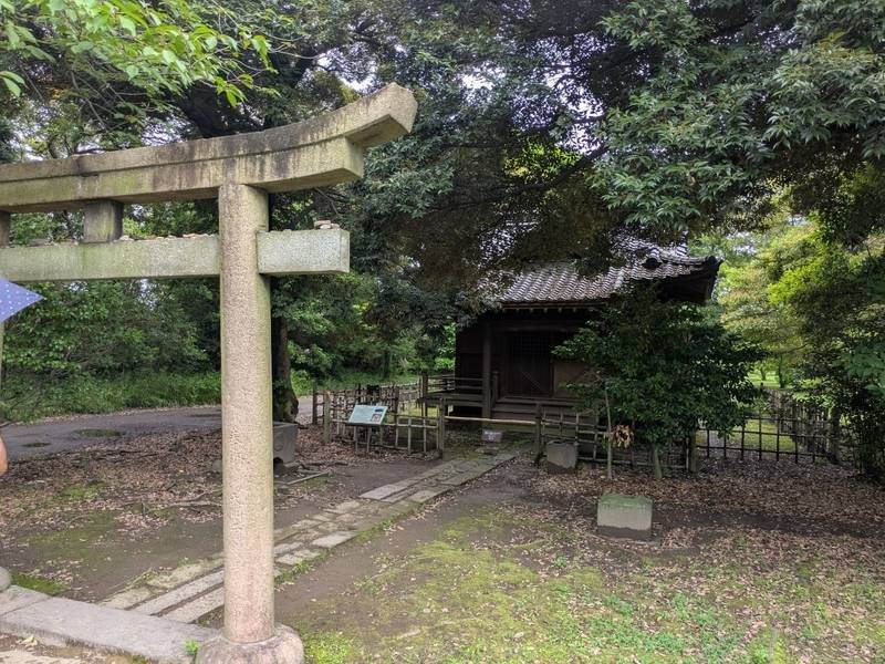 旧稲生神社,東京都中央区浜離宮庭園1-1