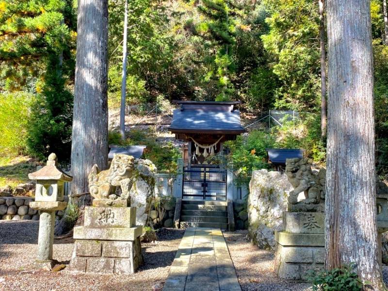 神明神社  (郡上市美並町上田),岐阜県郡上市美並町上田1729