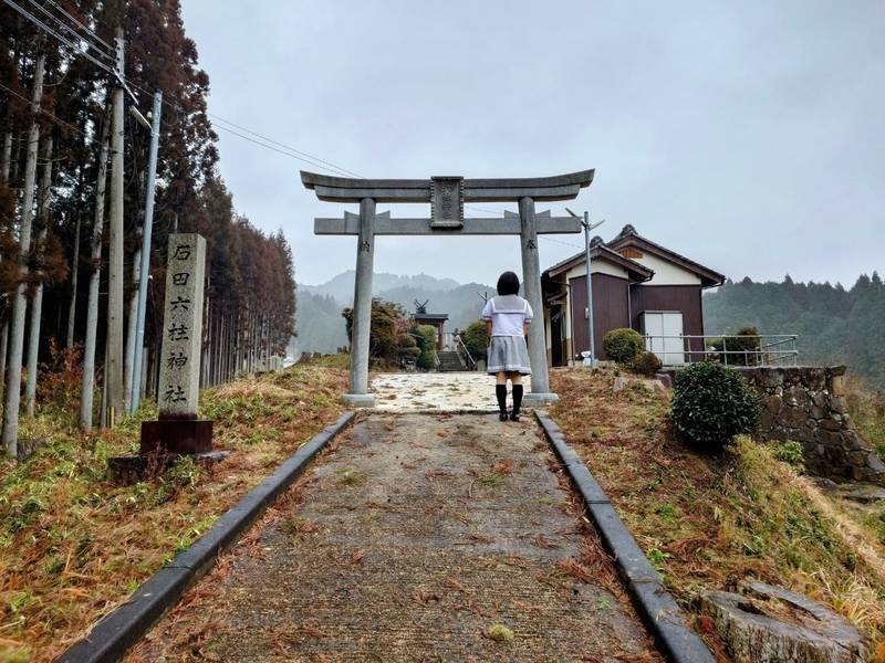 六柱神社 (榛原石田),奈良県宇陀市榛原石田