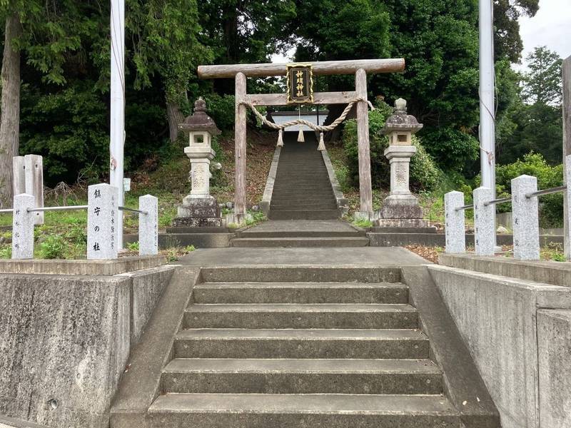 神明神社  (周智郡森町中川),静岡県周智郡森町中川タテ888