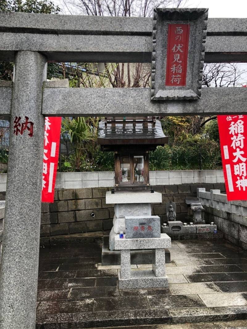西の伏見稲荷神社,神奈川県横浜市青葉区田奈町47-12