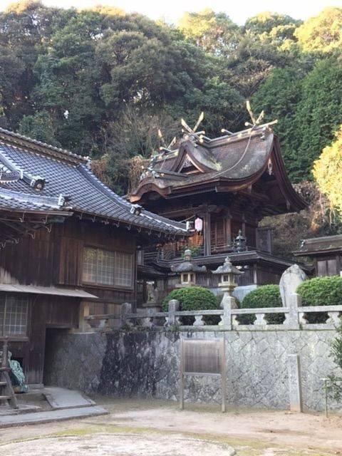 賀茂神社,山口県柳井市伊保庄近長下538