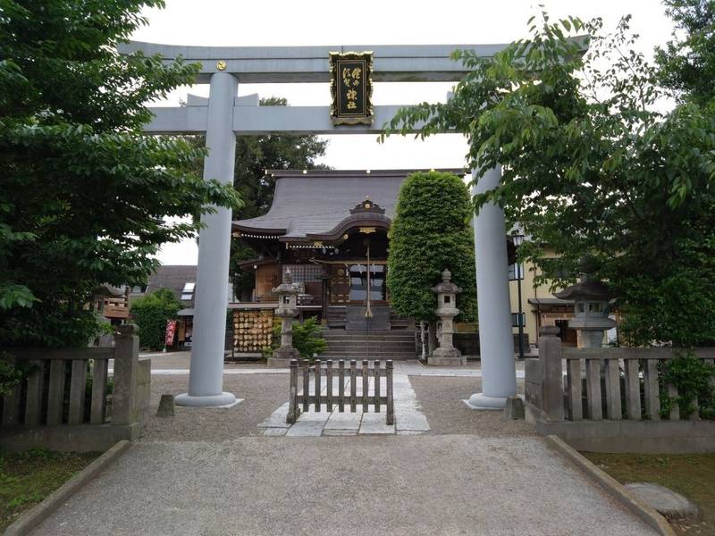 健田須賀神社,茨城県結城市結城195
