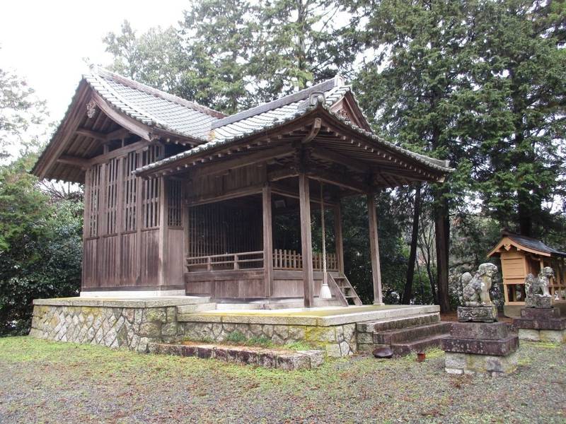 鶴ヶ尾神社 (靏ヶ尾神社),京都府福知山市大江町三河４０３