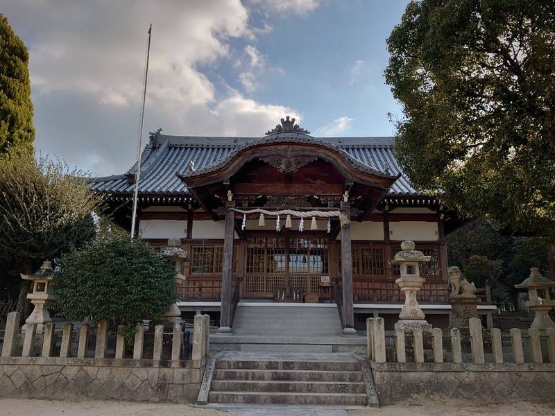 室津八幡神社,兵庫県淡路市室津字森ノ下1860