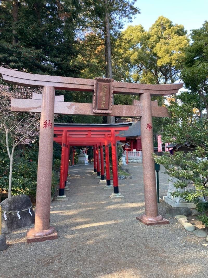 亀八招福稲荷神社    (亀ヶ池八幡宮境内社),神奈川県相模原市中央区上溝1678