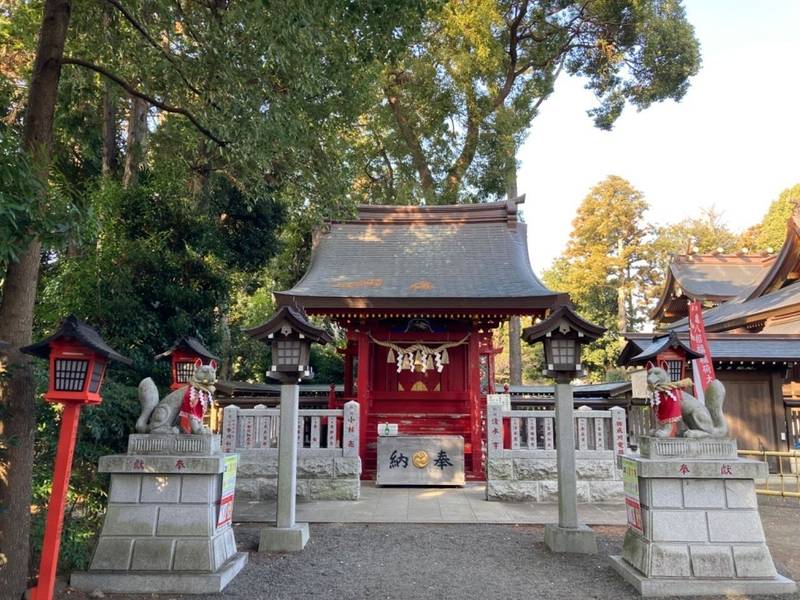 亀八招福稲荷神社    (亀ヶ池八幡宮境内社),神奈川県相模原市中央区上溝1678