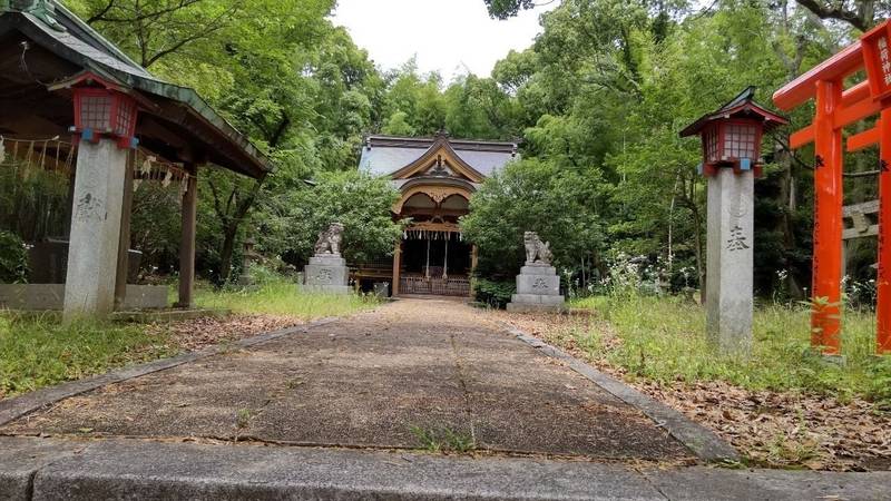 許斐神社 (王谷郷・幸,福岡県飯塚市幸袋506-1
