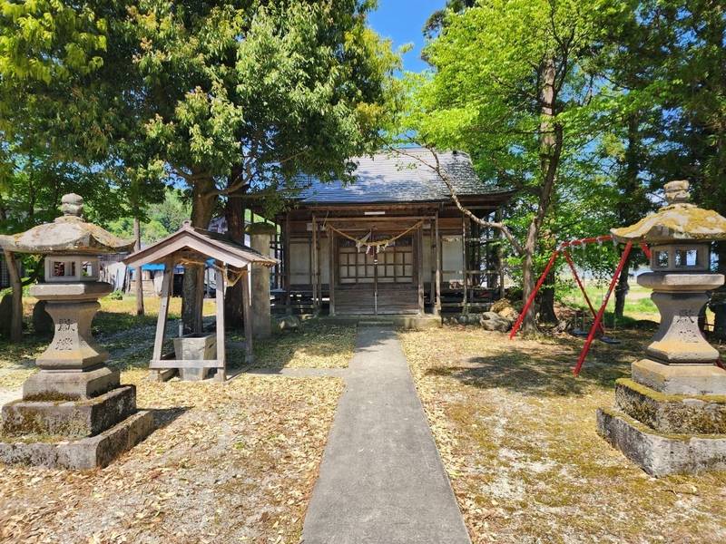 八幡神社    (寒河江市日和田),山形県寒河江市日和田750