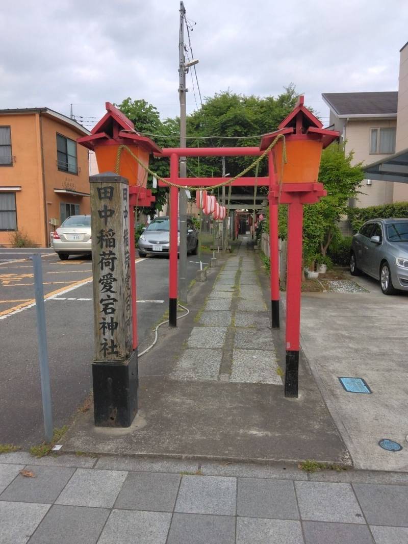 田中稲荷愛宕神社,茨城県筑西市丙124