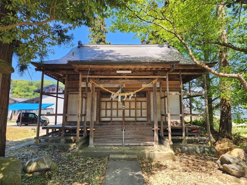 八幡神社    (寒河江市日和田),山形県寒河江市日和田750
