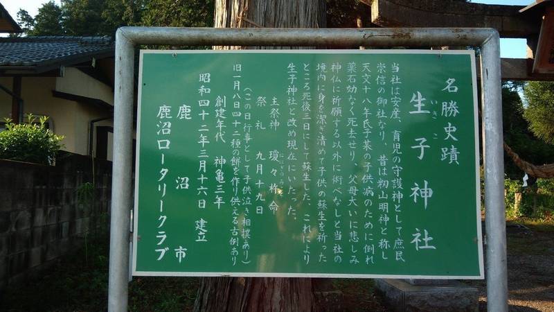 生子神社 見どころ 鹿沼市 栃木県 Omairi おまいり