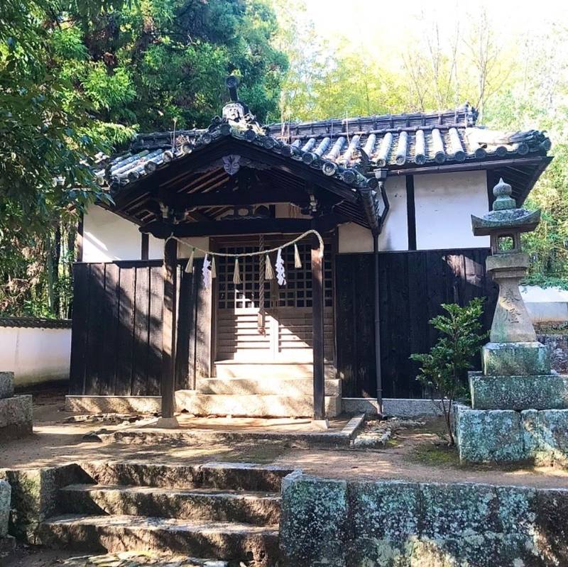伍社神社,岡山県岡山市南区山田