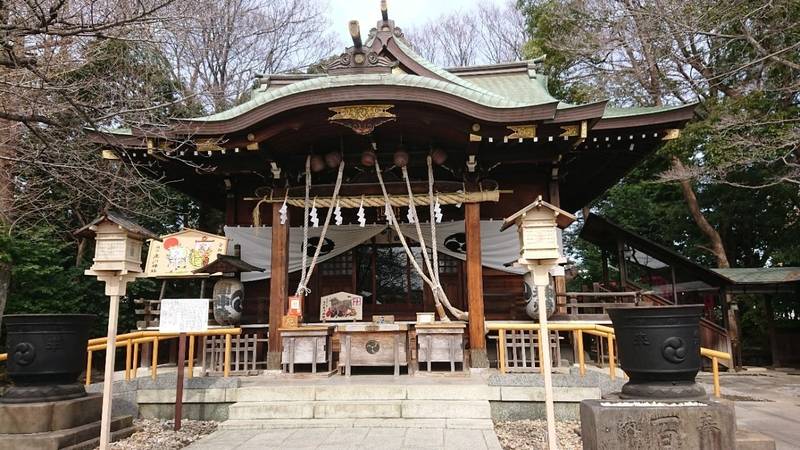 鎮守氷川神社の授与品