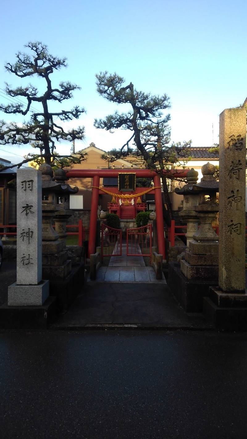 羽衣神社,富山県高岡市五福町１２