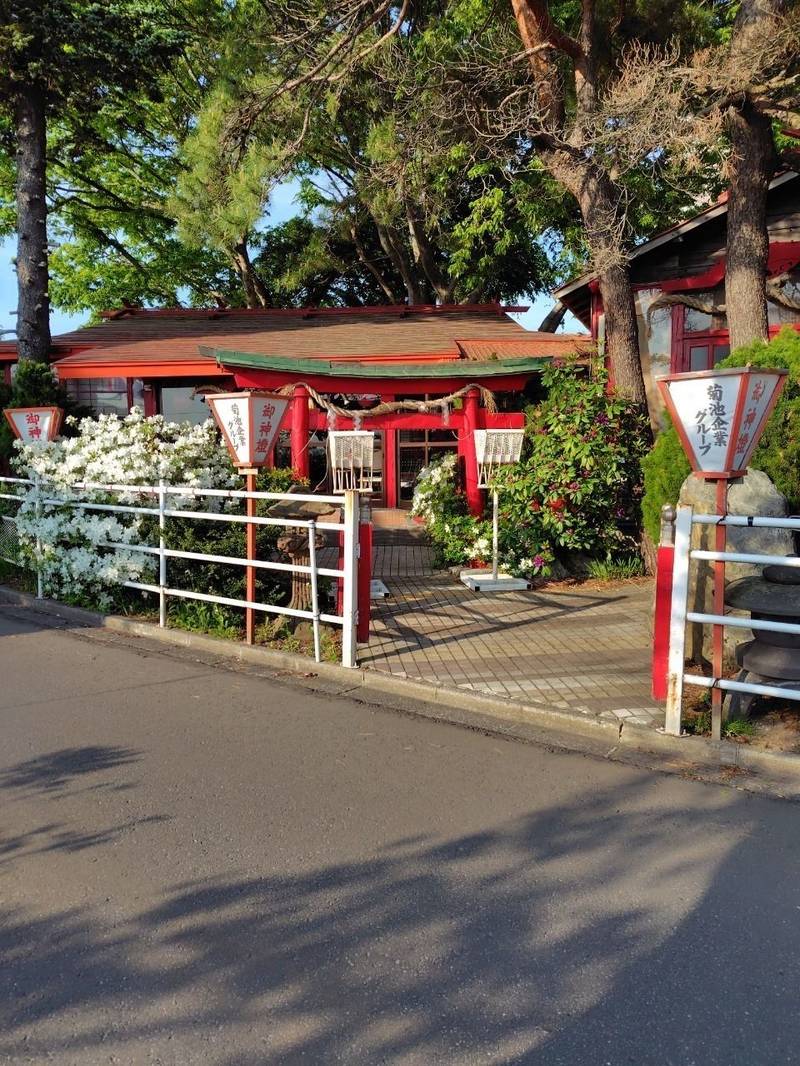 厳島大明神,青森県むつ市田名部下道４