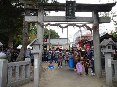 天白神社,見どころ,jinくん