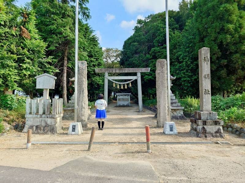 神明社    (犬山市楽田青塚),愛知県犬山市楽田青塚１丁目５０
